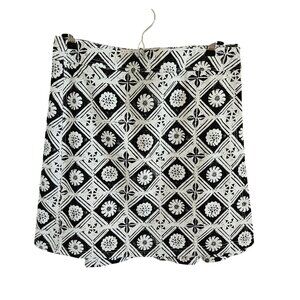 Rip Skirt Hawaii Woman Size M Wrap Skirt Coverup Traditional Hawaii Print Pocket